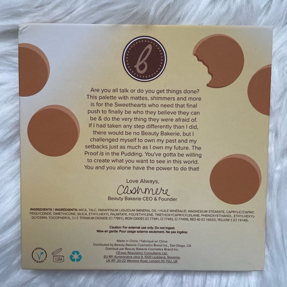 Beauty Bakerie | Proof is in the Puddin’ Eyeshadow Palette Brand New - Picture 2 of 6